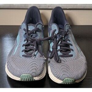 Altra Torin 6 Running Shoes Men's 10 Navy Teal EGO MAX Zero Drop AL0A7R6T419